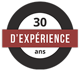 30 ans d'experience